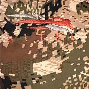 Sitka Men's Camo Pants - Olive/Brown